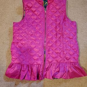 Lilly Pulitzer vest reversible